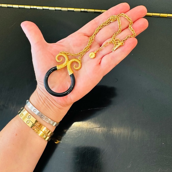 Trifari Authentic Luxury Vintage Retro RARE Runway Couture Statement Necklace - Picture 10 of 17